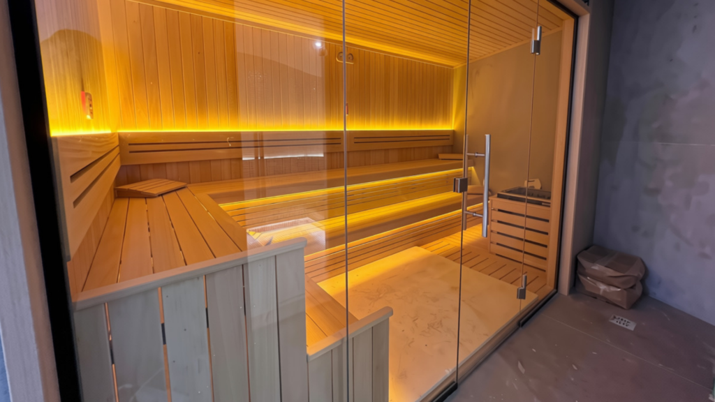 Sauna imalatı - Ahşap detay ve modern tasarım